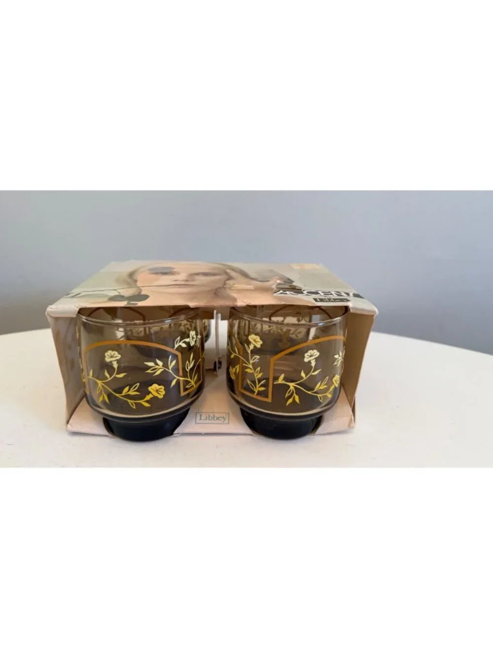 Libbey accent vintage